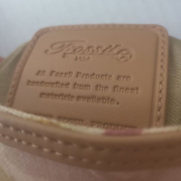 Vintage 90s Fossil Pastel Floral Print Baguette - Picture 7 of 8